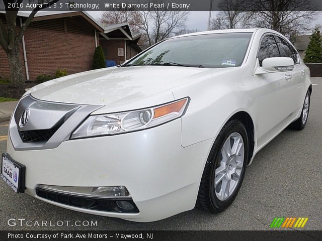 2010 Acura TL 3.5 Technology in White Diamond Pearl