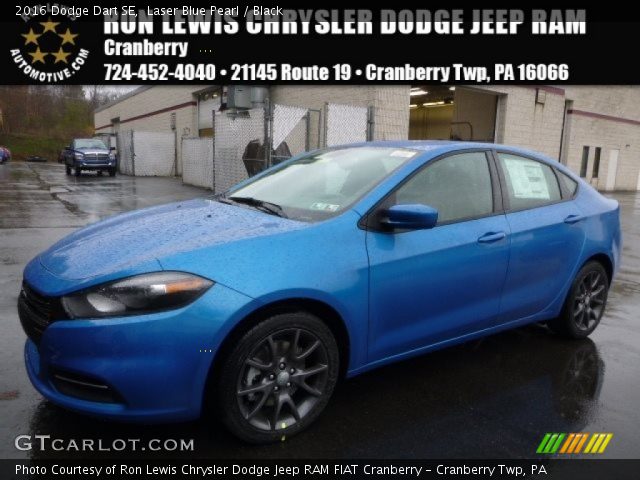 2016 Dodge Dart SE in Laser Blue Pearl