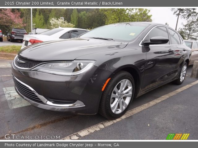 2015 Chrysler 200 Limited in Granite Crystal Metallic