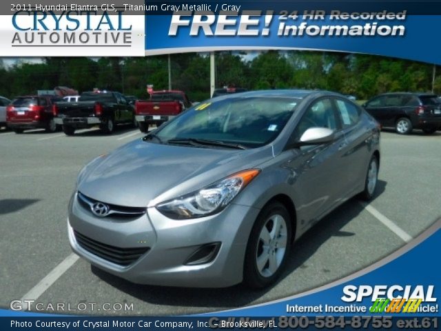 2011 Hyundai Elantra GLS in Titanium Gray Metallic