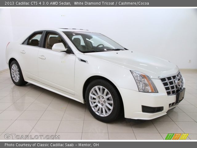 2013 Cadillac CTS 4 3.0 AWD Sedan in White Diamond Tricoat