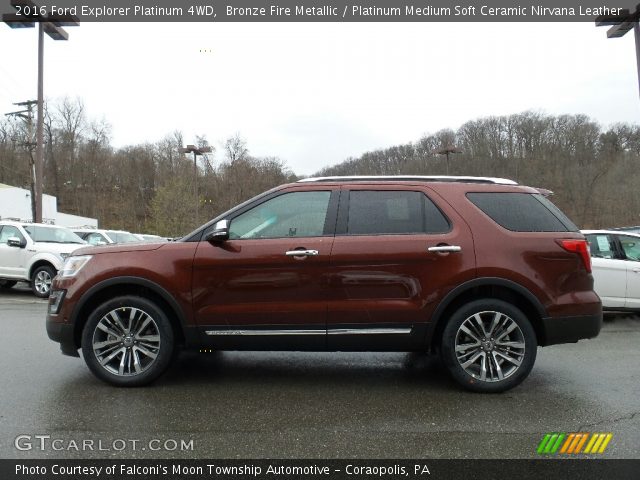 2016 Ford Explorer Platinum 4WD in Bronze Fire Metallic