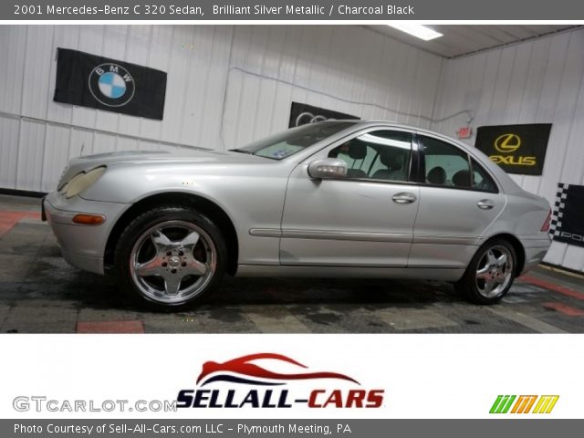 2001 Mercedes-Benz C 320 Sedan in Brilliant Silver Metallic