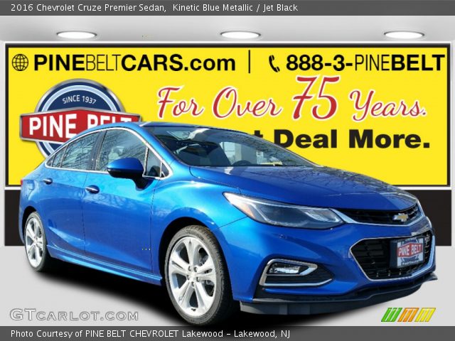 2016 Chevrolet Cruze Premier Sedan in Kinetic Blue Metallic