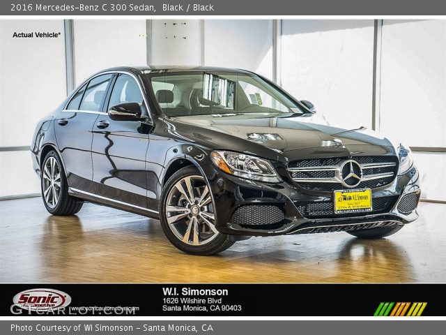 2016 Mercedes-Benz C 300 Sedan in Black