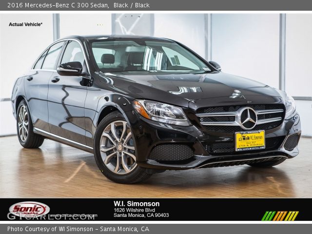 2016 Mercedes-Benz C 300 Sedan in Black
