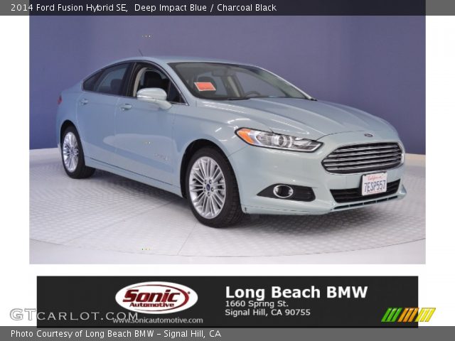 2014 Ford Fusion Hybrid SE in Deep Impact Blue