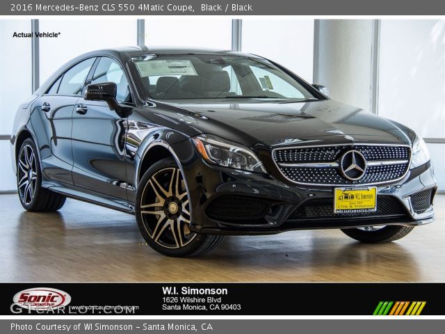 2016 Mercedes-Benz CLS 550 4Matic Coupe in Black