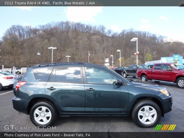 2012 Toyota RAV4 I4 4WD in Pacific Blue Metallic