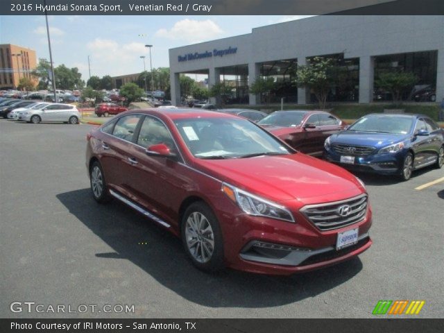 2016 Hyundai Sonata Sport in Venetian Red
