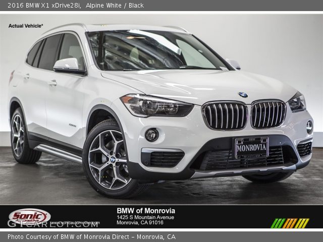 2016 BMW X1 xDrive28i in Alpine White