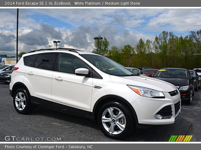 2014 Ford Escape SE 2.0L EcoBoost in White Platinum