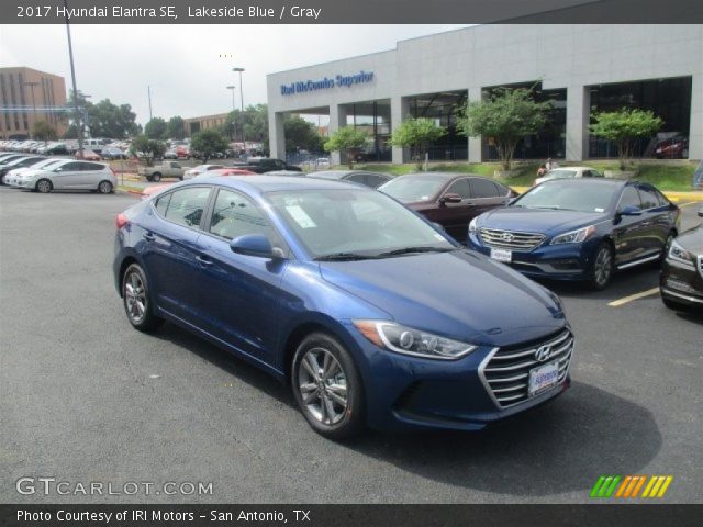 2017 Hyundai Elantra SE in Lakeside Blue