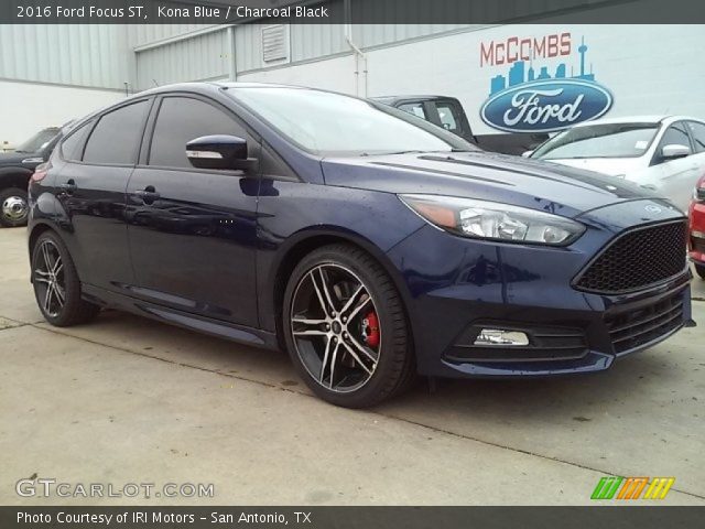 2016 Ford Focus ST in Kona Blue