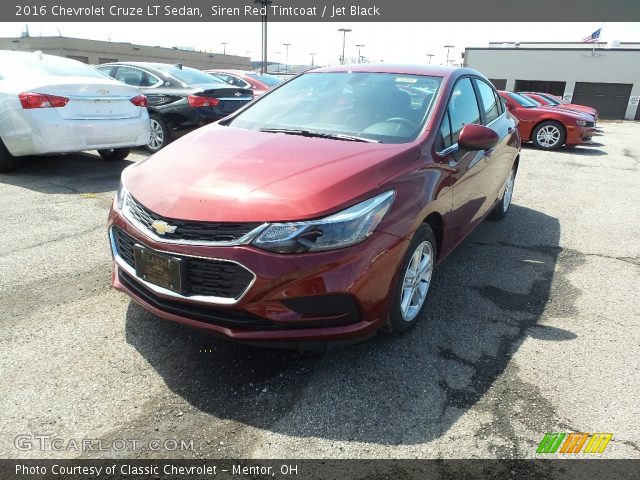 2016 Chevrolet Cruze LT Sedan in Siren Red Tintcoat