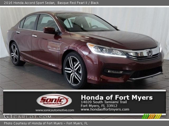 2016 Honda Accord Sport Sedan in Basque Red Pearl II