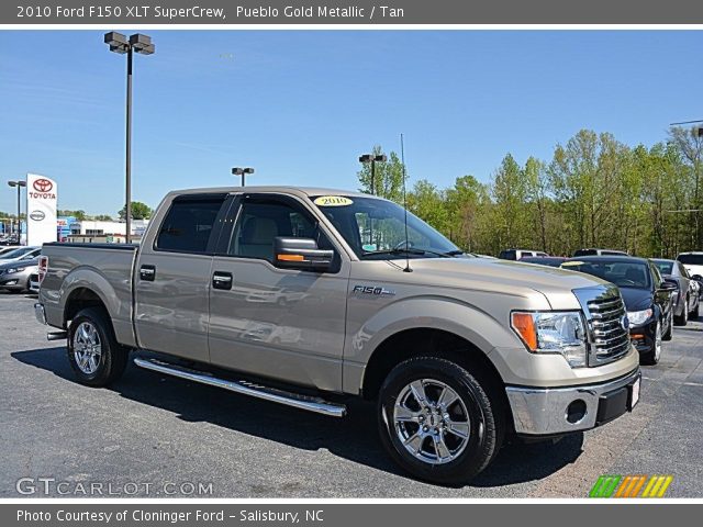 2010 Ford F150 XLT SuperCrew in Pueblo Gold Metallic