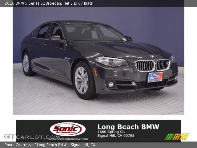 2016 BMW 5 Series 528i Sedan in Jet Black