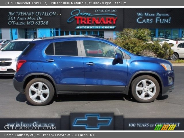 2015 Chevrolet Trax LTZ in Brilliant Blue Metallic