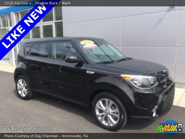 2016 Kia Soul + in Shadow Black