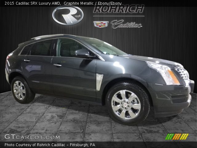 2015 Cadillac SRX Luxury AWD in Graphite Metallic