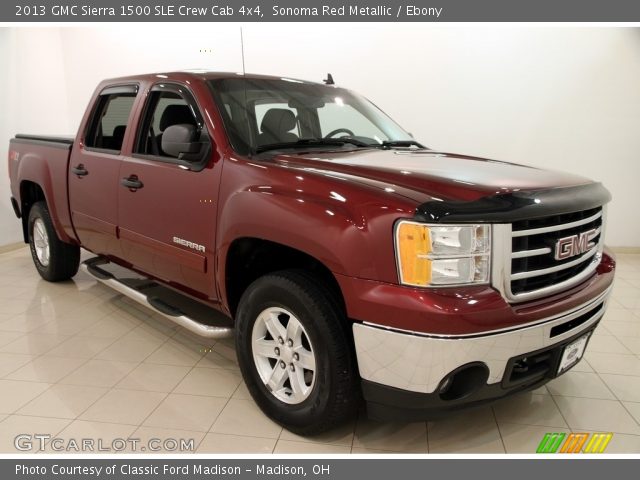 2013 GMC Sierra 1500 SLE Crew Cab 4x4 in Sonoma Red Metallic