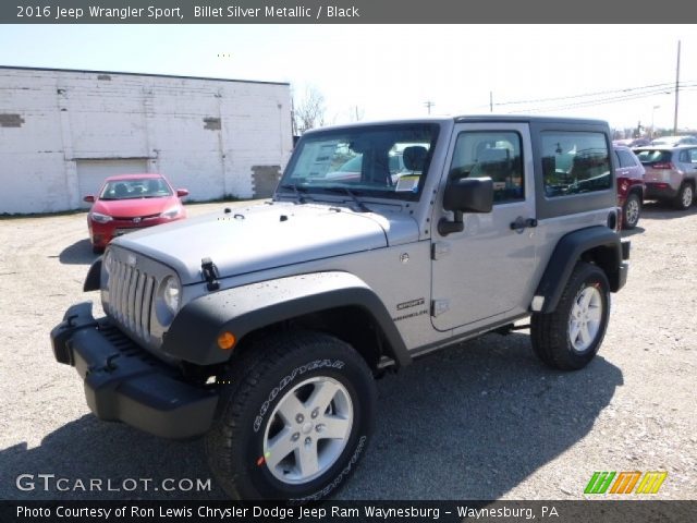 2016 Jeep Wrangler Sport in Billet Silver Metallic