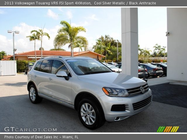 2013 Volkswagen Touareg VR6 FSI Sport 4XMotion in Cool Silver Metallic