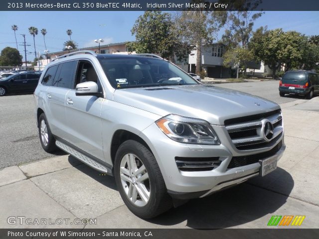 2013 Mercedes-Benz GL 350 BlueTEC 4Matic in Iridium Silver Metallic