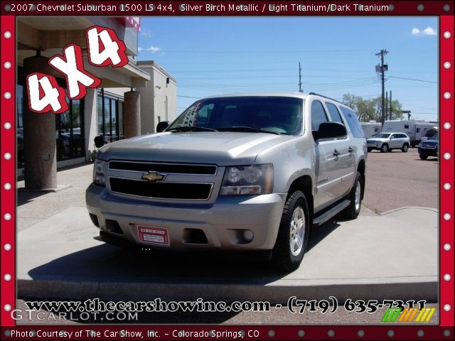 2007 Chevrolet Suburban 1500 LS 4x4 in Silver Birch Metallic