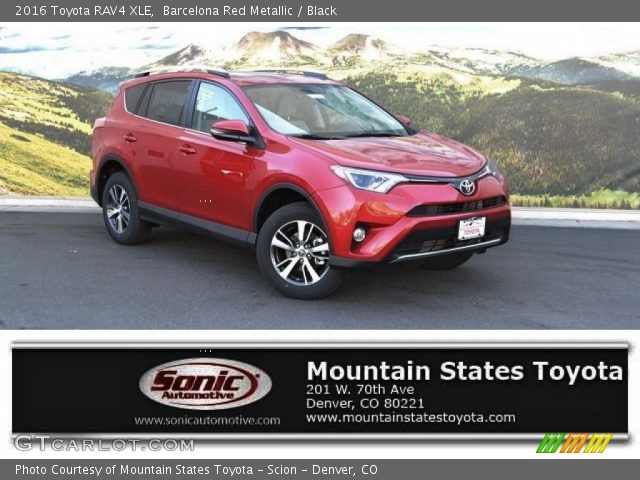 2016 Toyota RAV4 XLE in Barcelona Red Metallic