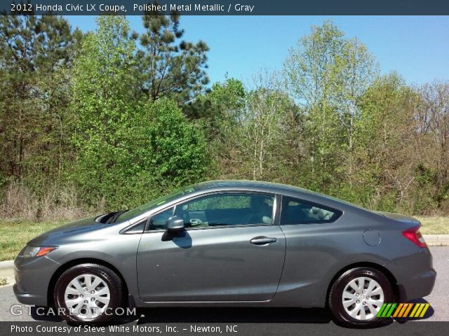 2012 Honda Civic LX Coupe in Polished Metal Metallic