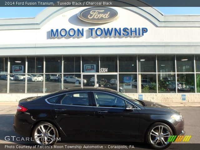 2014 Ford Fusion Titanium in Tuxedo Black