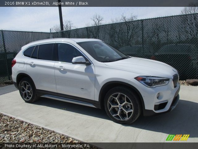 2016 BMW X1 xDrive28i in Alpine White