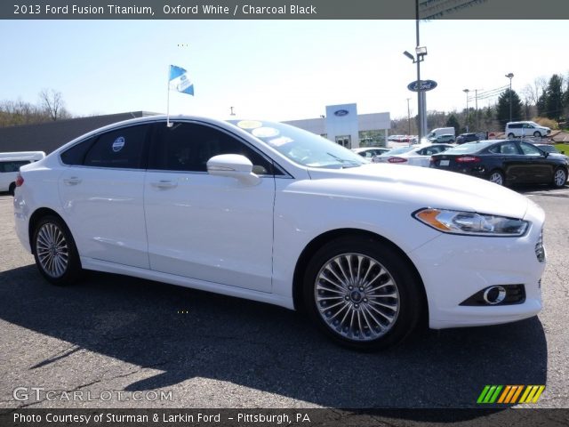 2013 Ford Fusion Titanium in Oxford White