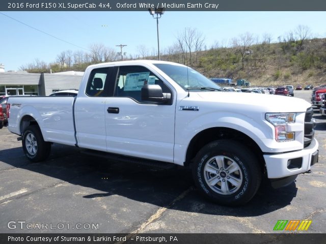 2016 Ford F150 XL SuperCab 4x4 in Oxford White