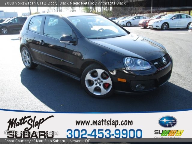 2008 Volkswagen GTI 2 Door in Black Magic Metallic