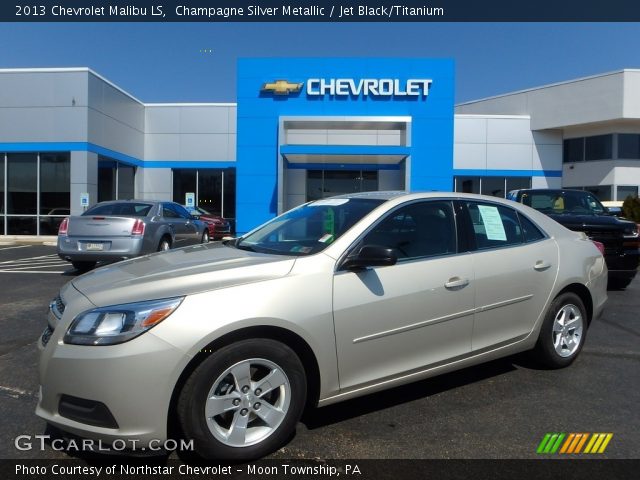 2013 Chevrolet Malibu LS in Champagne Silver Metallic
