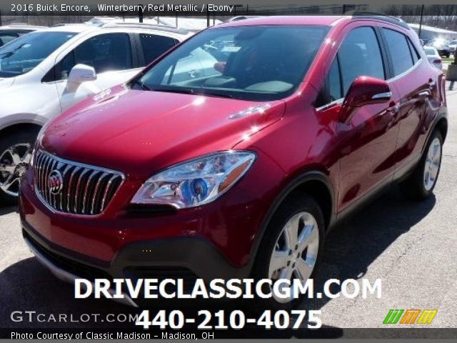 2016 Buick Encore  in Winterberry Red Metallic