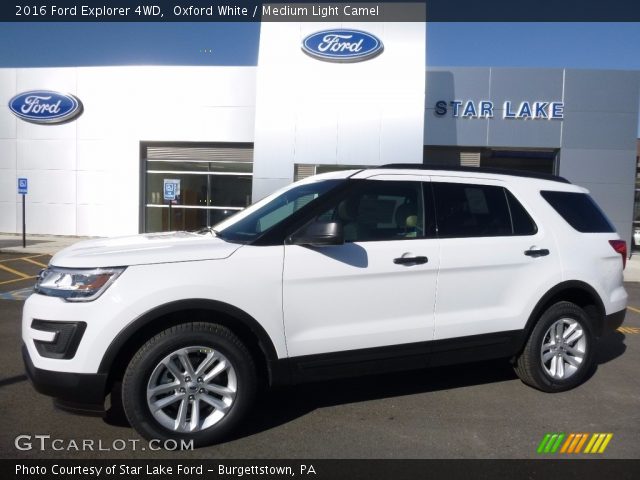 2016 Ford Explorer 4WD in Oxford White