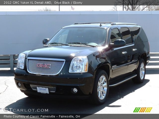 2012 GMC Yukon XL Denali AWD in Onyx Black