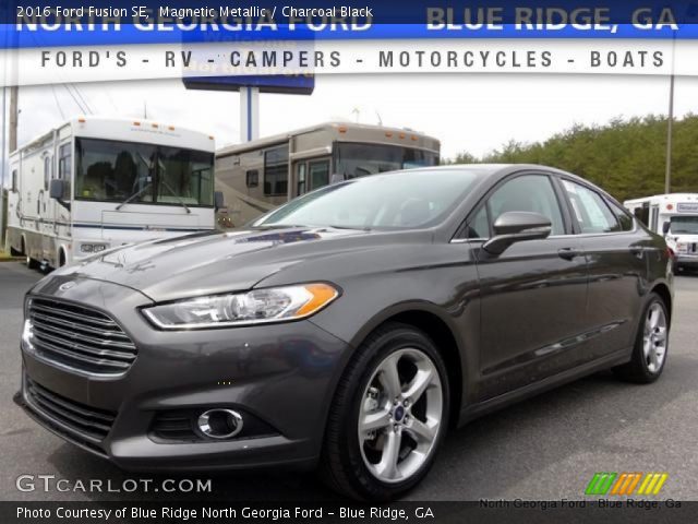 2016 Ford Fusion SE in Magnetic Metallic