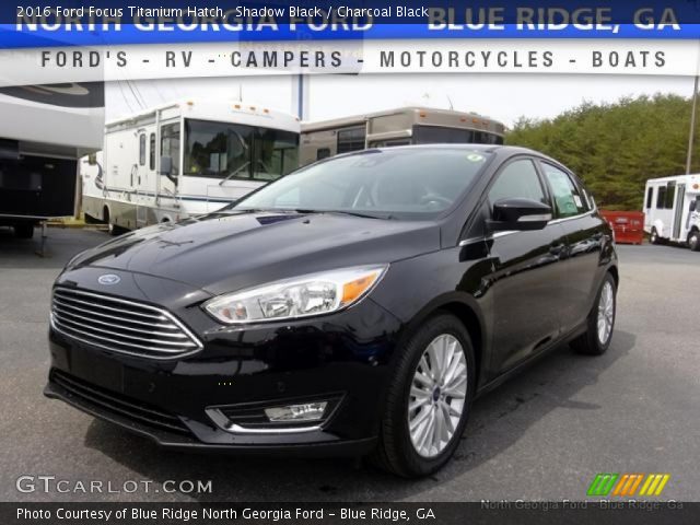 2016 Ford Focus Titanium Hatch in Shadow Black