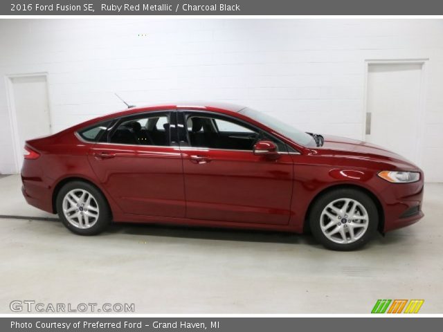 2016 Ford Fusion SE in Ruby Red Metallic