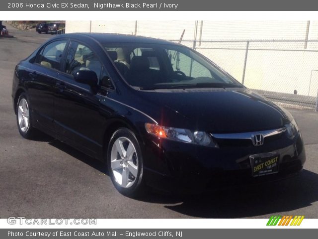 2006 Honda Civic EX Sedan in Nighthawk Black Pearl