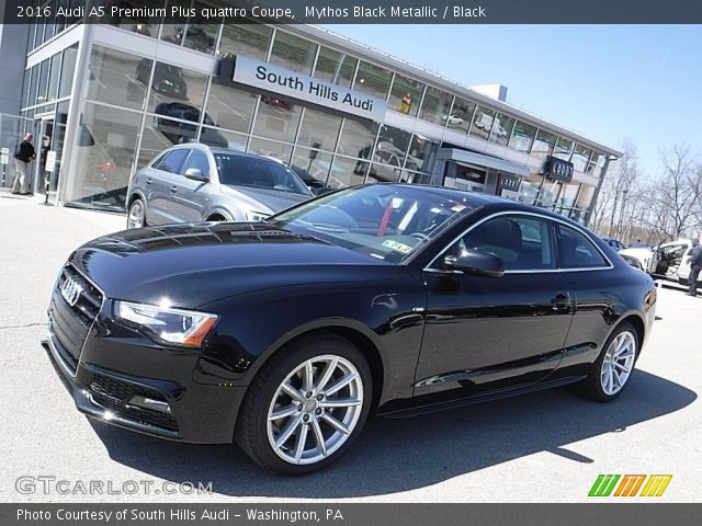 2016 Audi A5 Premium Plus quattro Coupe in Mythos Black Metallic