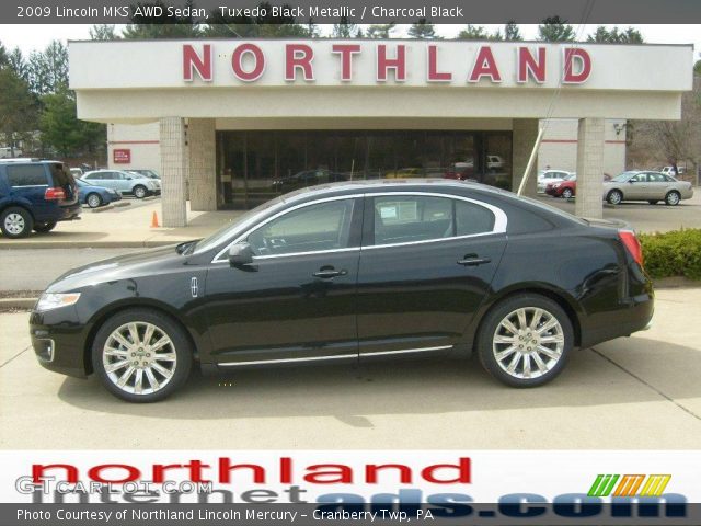 2009 Lincoln MKS AWD Sedan in Tuxedo Black Metallic