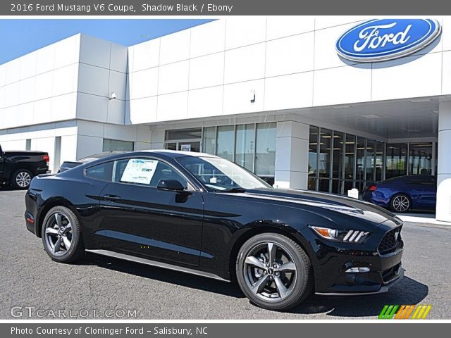 2016 Ford Mustang V6 Coupe in Shadow Black