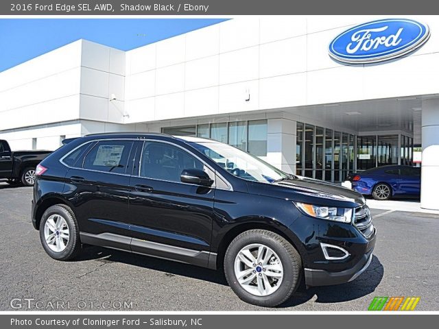 2016 Ford Edge SEL AWD in Shadow Black