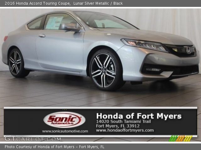 2016 Honda Accord Touring Coupe in Lunar Silver Metallic